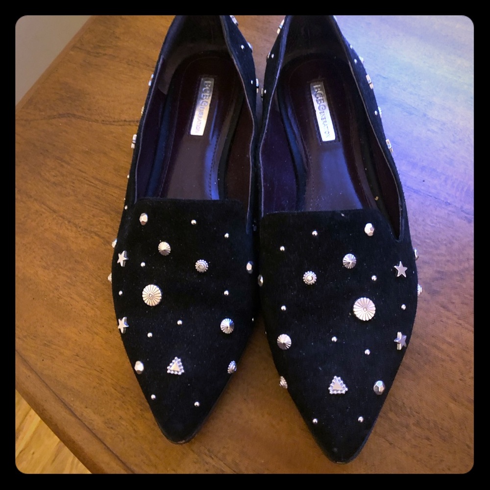 Black BCBG flats